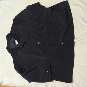 CBO New York Women's Black coat jacket size 6X